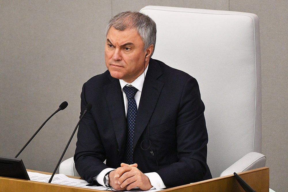 Спікер Держдуми Володін погрожує Заходу ядерною зброєю у разі наступу ЗСУ