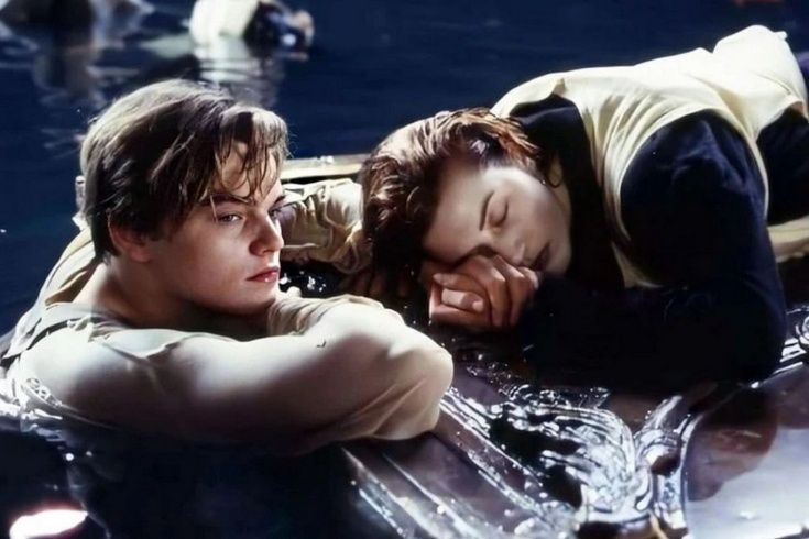 Кадр із фільму «Титанік».