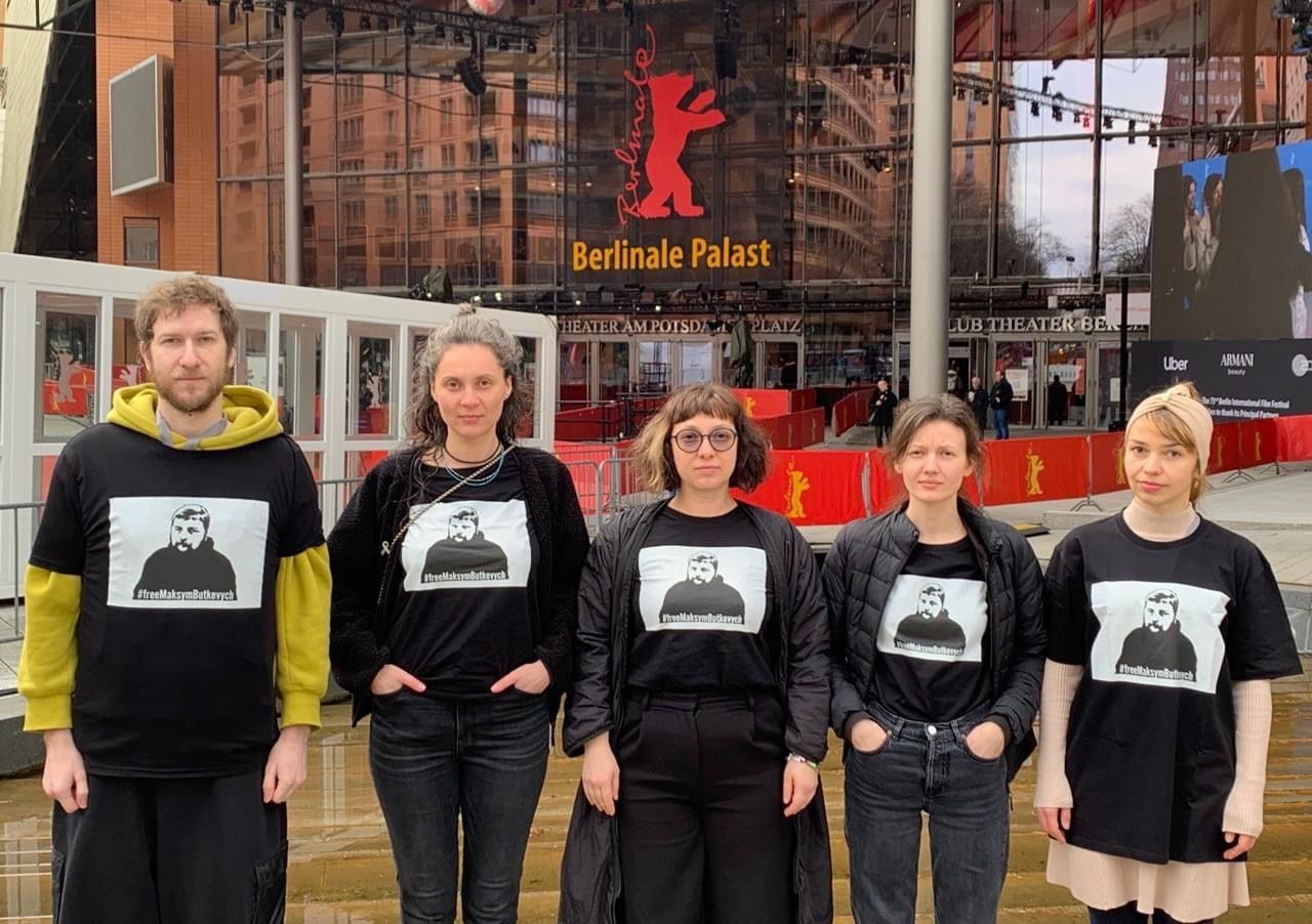 Берлінале: українці закликали допомогти звільнити Максима Буткевича