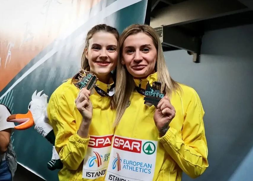 Українські стрибуни у висоту завоювали три медалі на зимовому чемпіонаті Європи