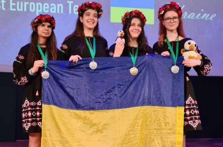 Дівоча збірна України з математики перемогла на Європейській олімпіаді
