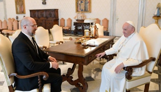 Шмигаль розповів Папі Римському про українську формулу миру