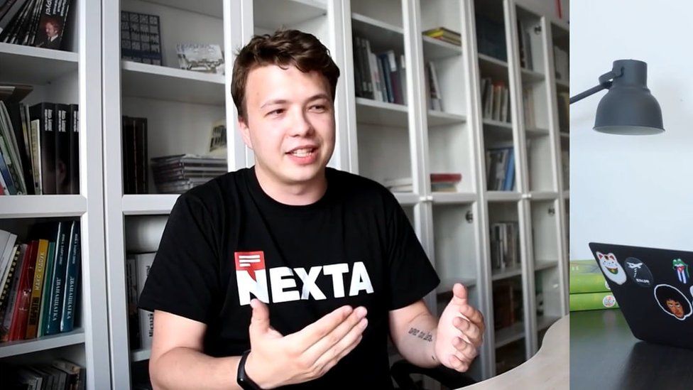 У Білорусі засудили ексголовреда Nexta Романа Протасевича до 8 років колонії