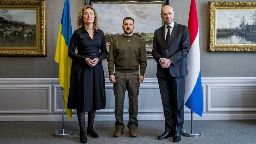 Зеленський відвідає Міжнародний кримінальний суд у Нідерландах, фото