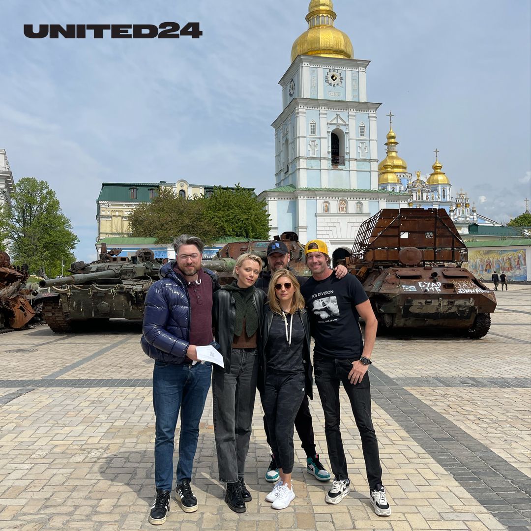 Акторки українського походження Кетрін Винник та Іванна Сахно приїхали до Києва