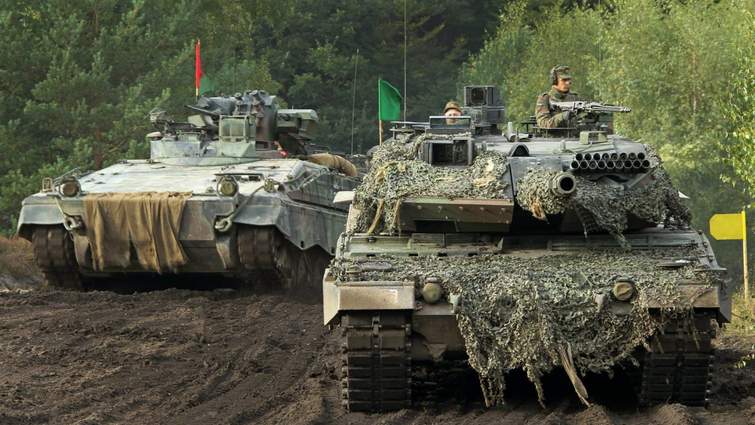Танки, бронетранспортери, гаубиці: Німеччина надасть Україні найбільший пакет допомоги