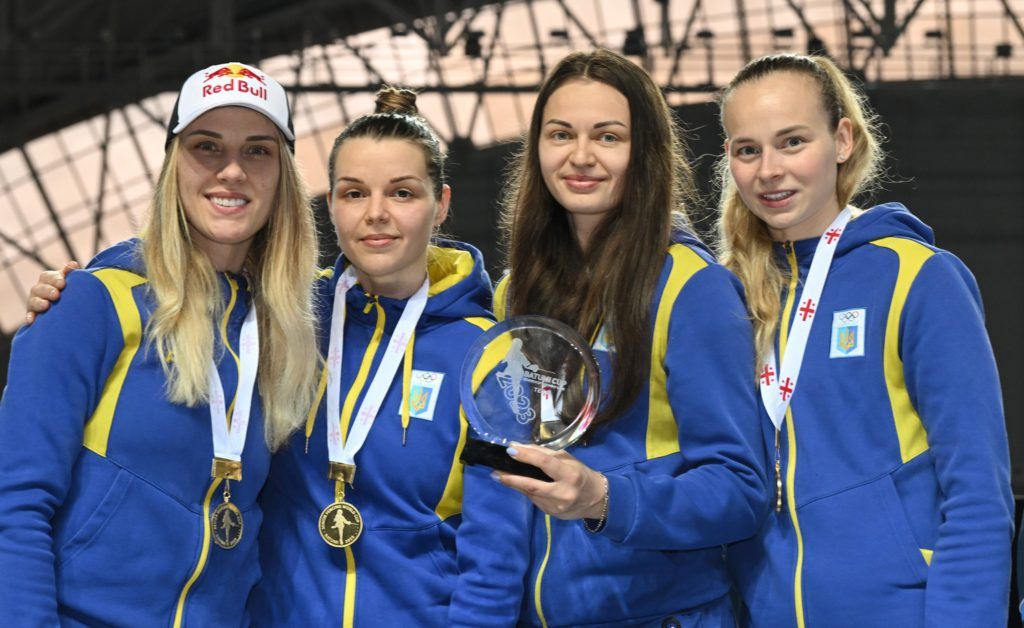 Кубок світу з фехтування: українські шаблістки вибороли «золото»