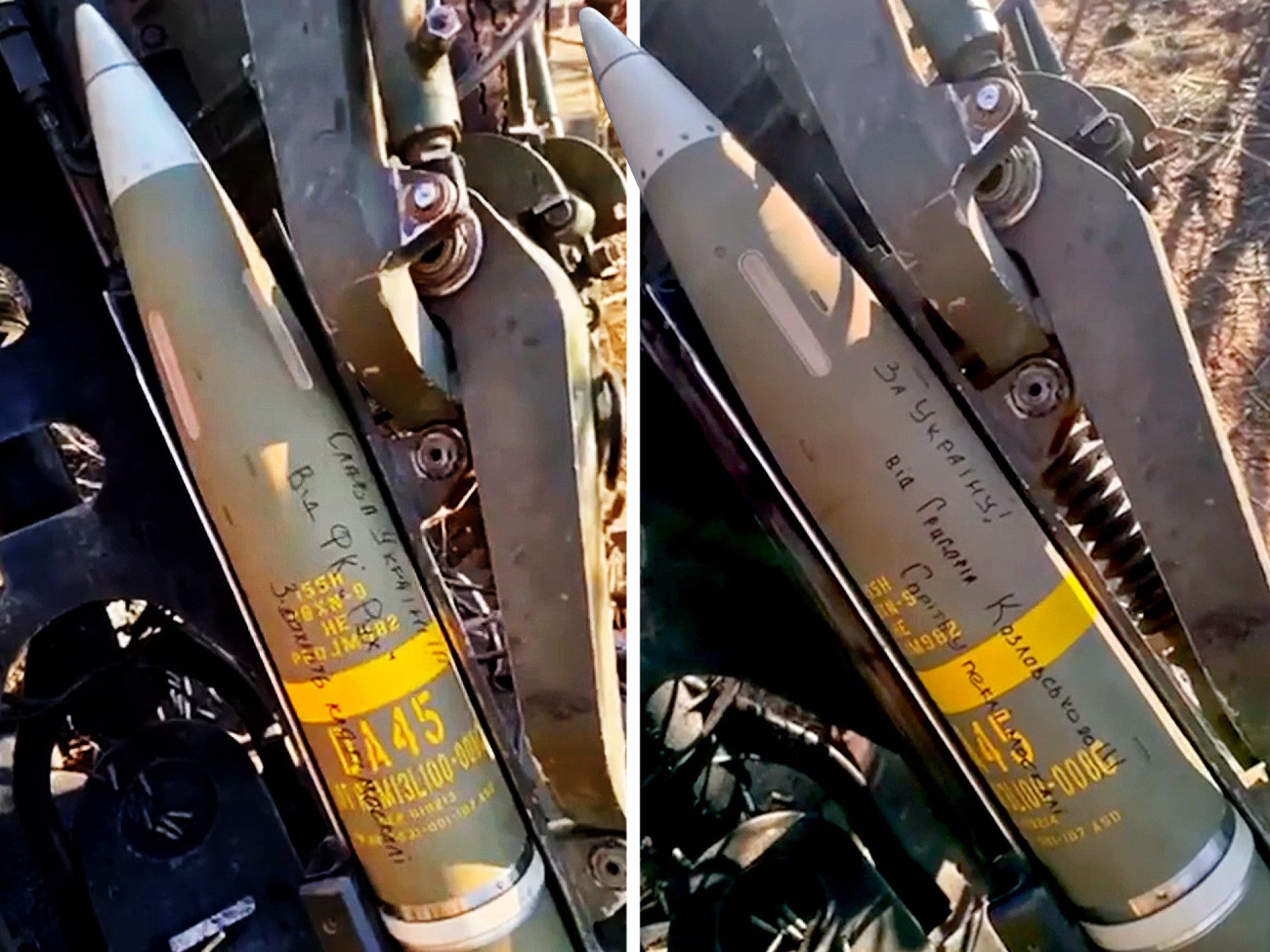 За посередництва славної «45-ки» полетіли «полум’яні привіти» від Григорія Козловського та ФК «Рух» із побажаннями клятим москалям «здохнути» та «згоріти в пеклі».