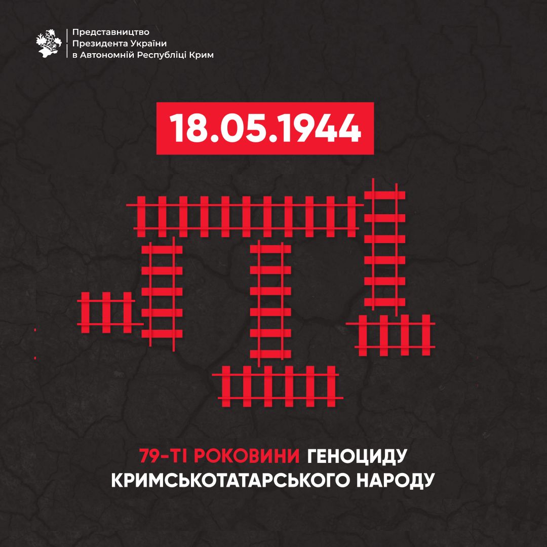 18 травня – День пам’яті жертв геноциду кримськотатарського народу — корінного народу України.