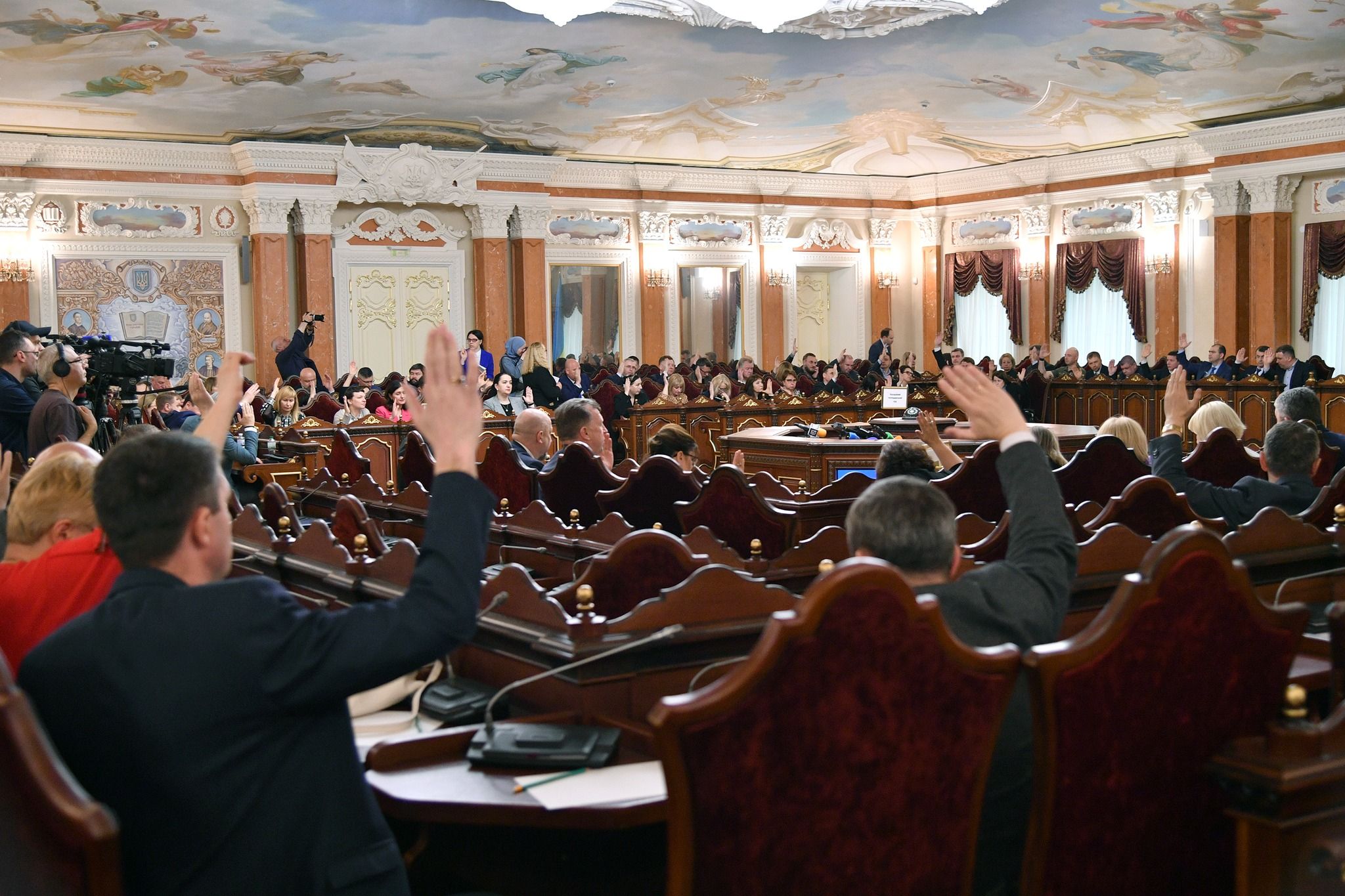 Попередній пленум ВСУ відбувся 16 травня: тоді судді припинили повноваження Всеволода Князєва.