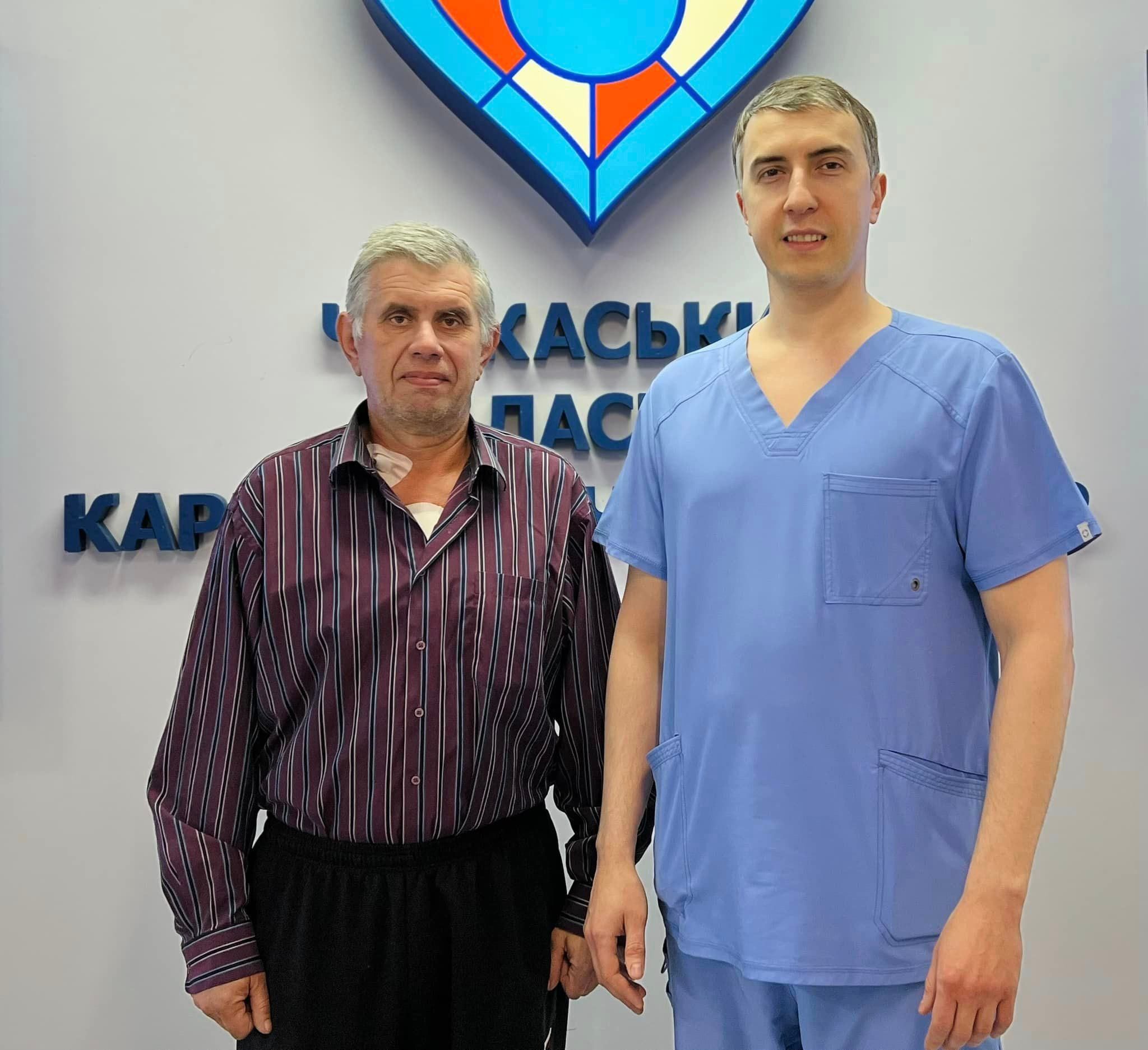 Перша в 2023-му операція TAVI: черкаські кардіохірурги врятували життя вінничанину
