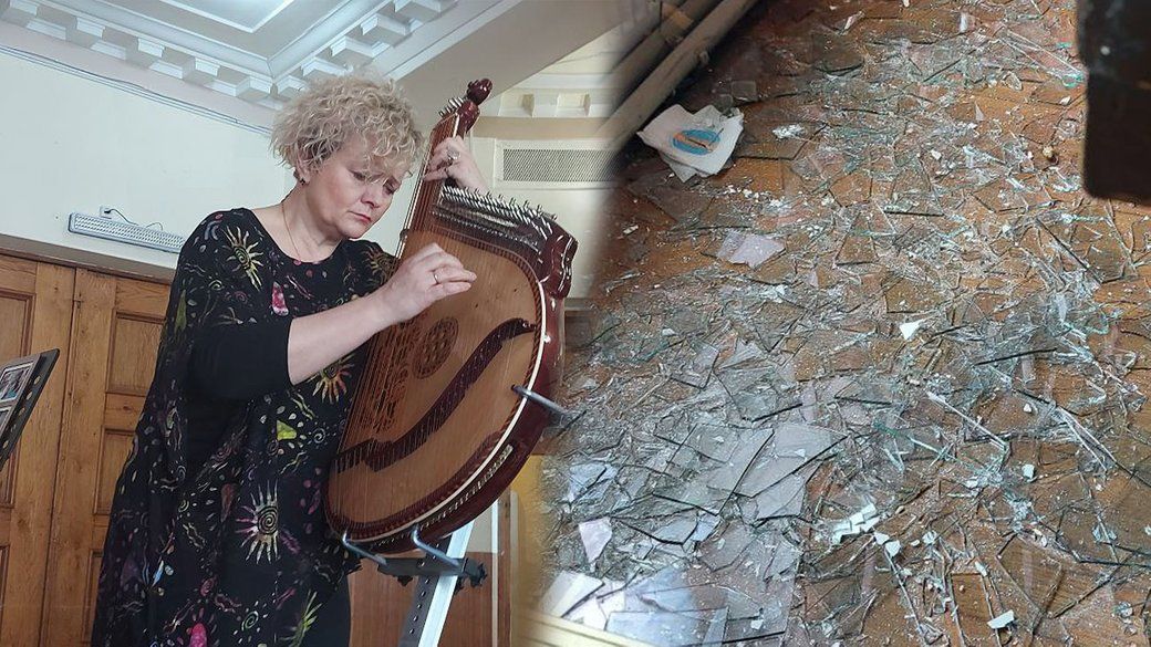 Харківська консерваторія втратила більшу частину своїх  музичних інструментів.