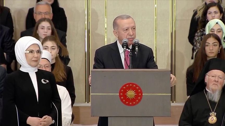 Ердоган під час складання присяги