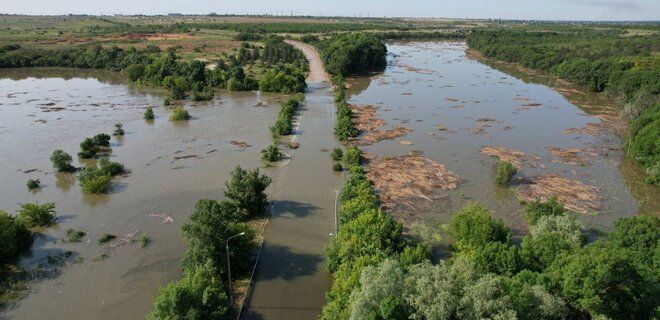 Каховське водосховище перестане існувати до кінця тижня – Укргідроенерго