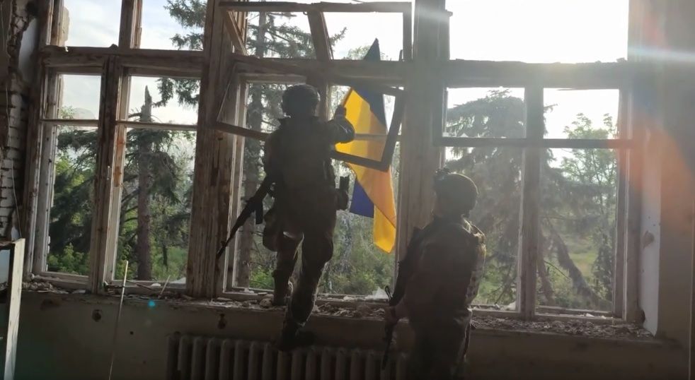 Благодатне на Донеччині звільнили бійці 68-ї бригади, відео