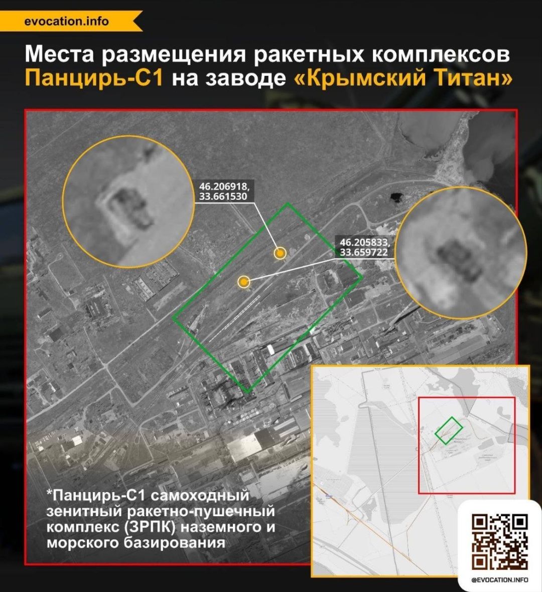 «Кримський титан»: окупанти розмістили ракетні комплекси навколо заводу
