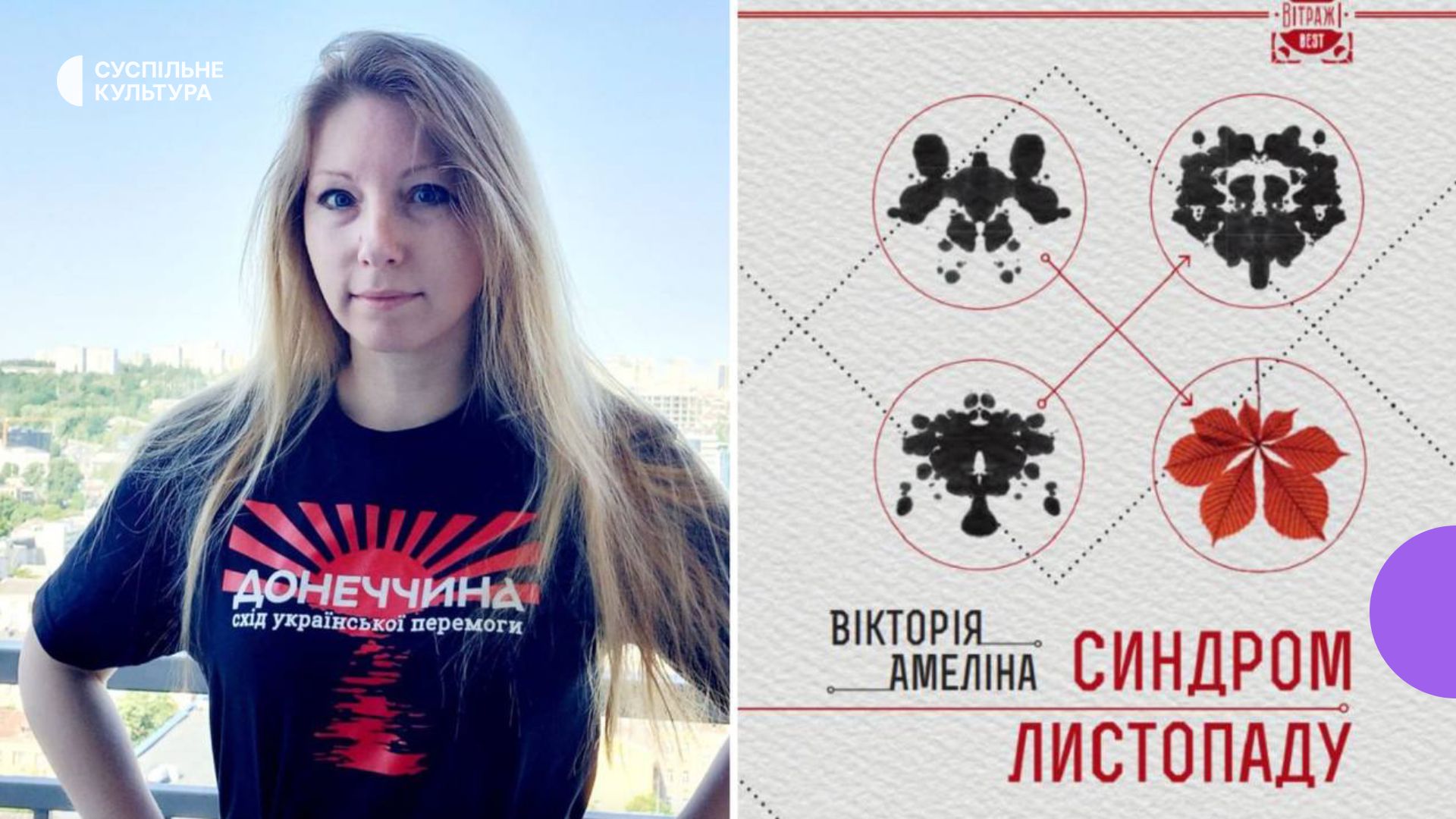 Кошти з розпродажу книжок Вікторії Амеліної підуть на фестиваль