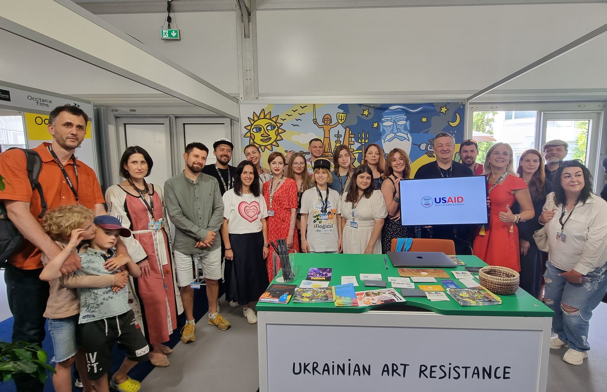 МУЛЬТИобійми: на міжнародному анімаційному фестивалі в Аннесі українці й Україна були в центрі уваги