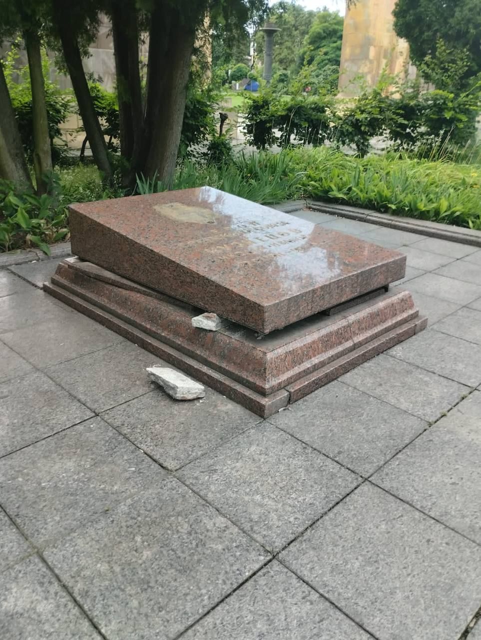 На Пагорбі Слави у Львові невдаха намагався викрасти прах агента НКВС Кузнєцова