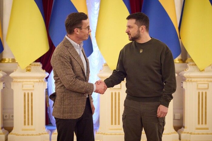 Володимир і Олена Зеленські прибули до Швеції
