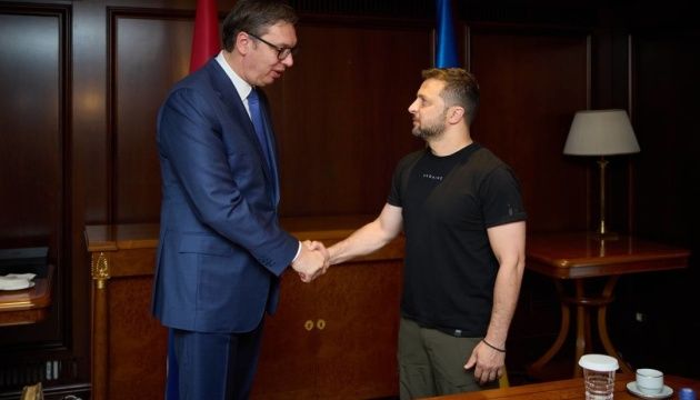 Повага до статуту ООН: Зеленський зустрівся з Вучичем