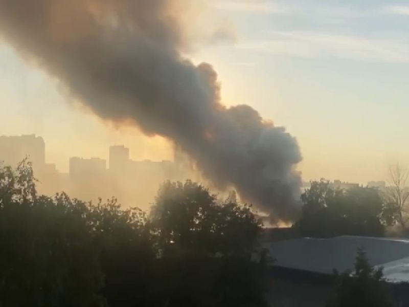 У Люберцях під Москвою дрон ГУР ататкував цех з виробництва електроніки для ракет