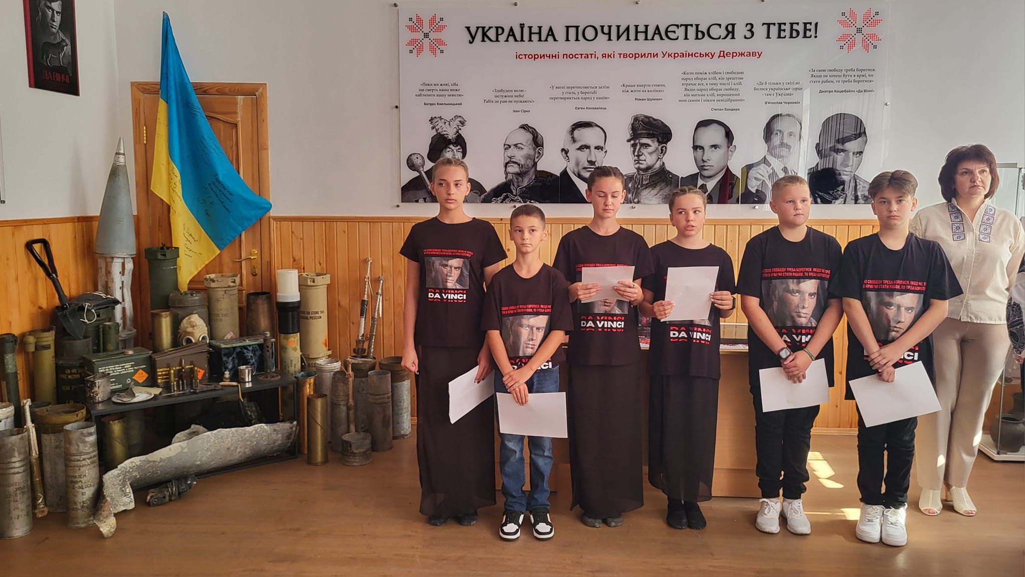 На Прикарпатті відкрили музей Героя України «Да Вінчі» у школі
