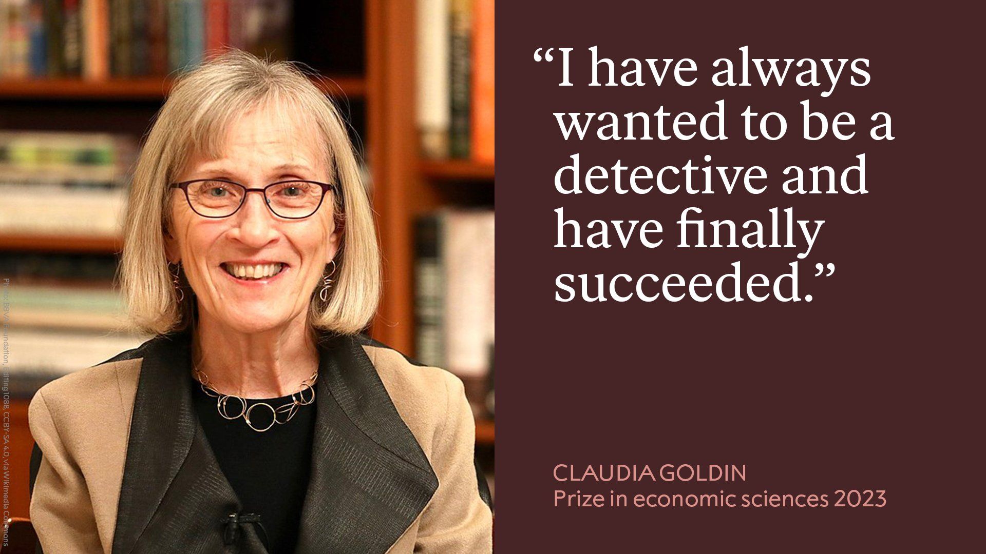 Клаудія Голдін отримала Нобелівську премію з економіки