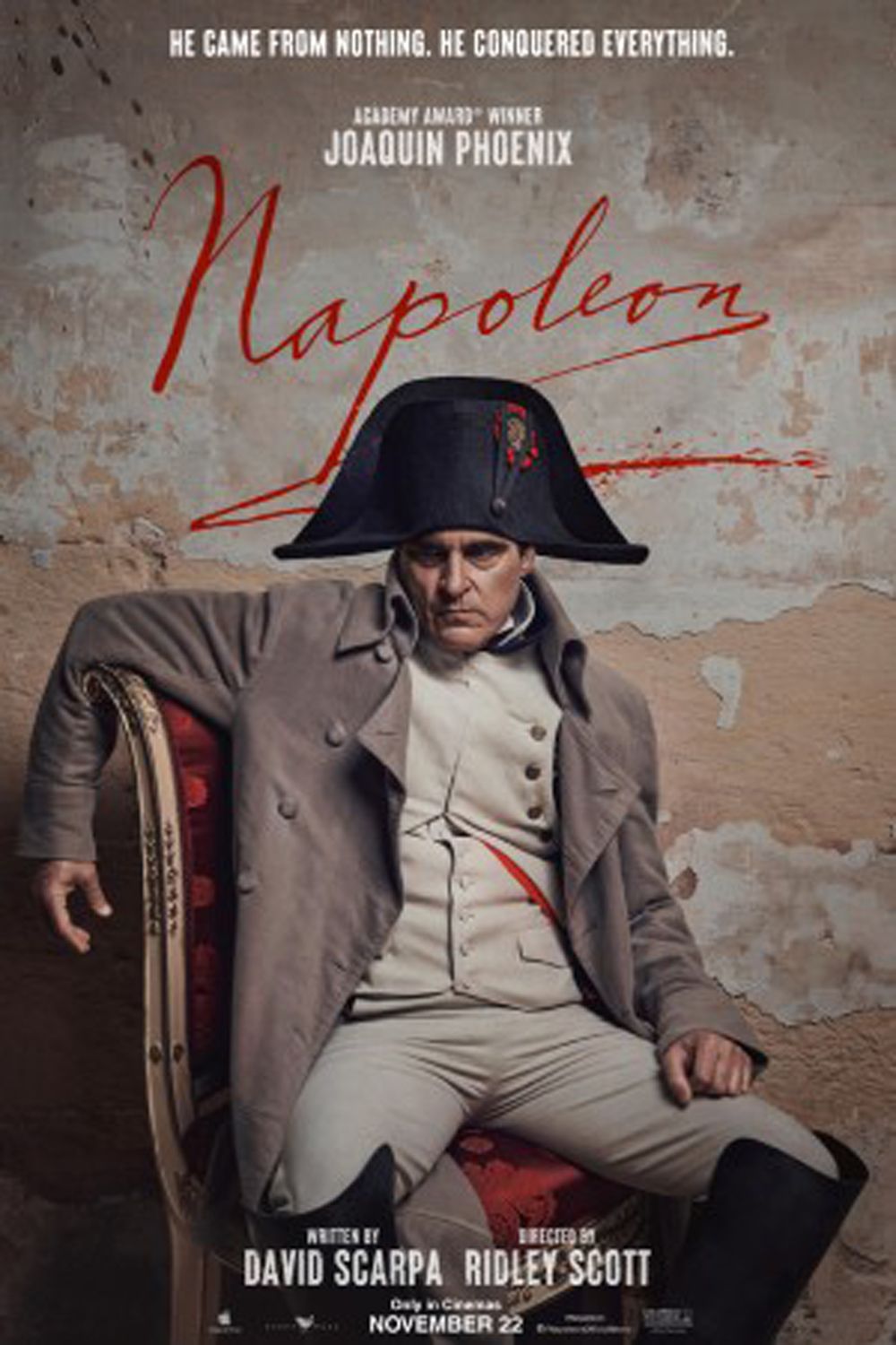 Голлівудський «рецепт» «Наполеона»: Рідлі Скотта розкритикували за історичні неточності в трейлері стрічки