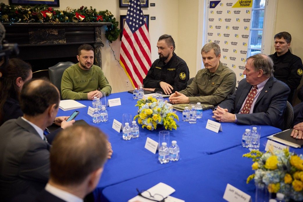 Президент України зустрівся з керівниками оборонних компаній США