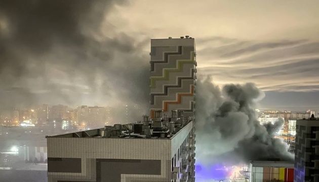 У Москві пожежа: кілька районів залишилися без світла й тепла