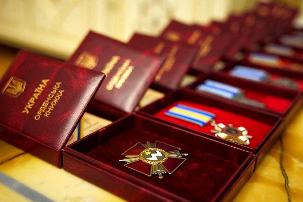 Держнагородами відзначено 132 військовослужбовця - указ президента