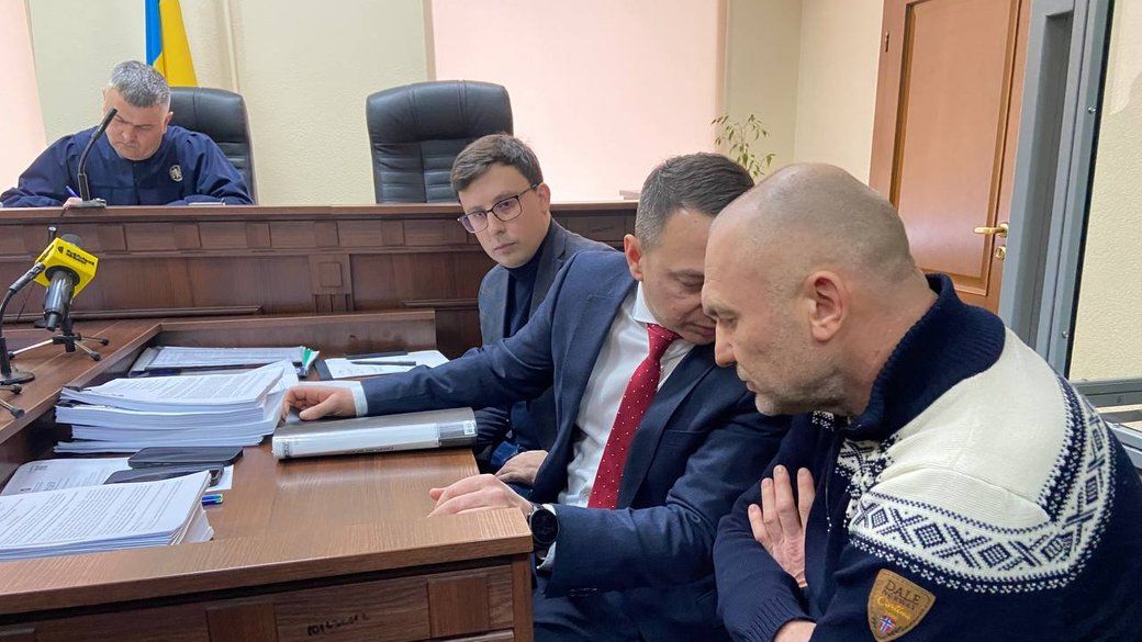 Ігор Мазепа у Печерському суді.
