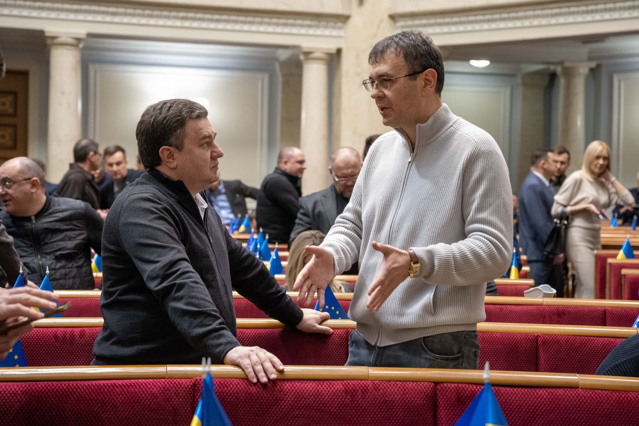 Нардеп Гетьманцев (праворуч) неодноразово ініціювавпідвищення податків в Україні.