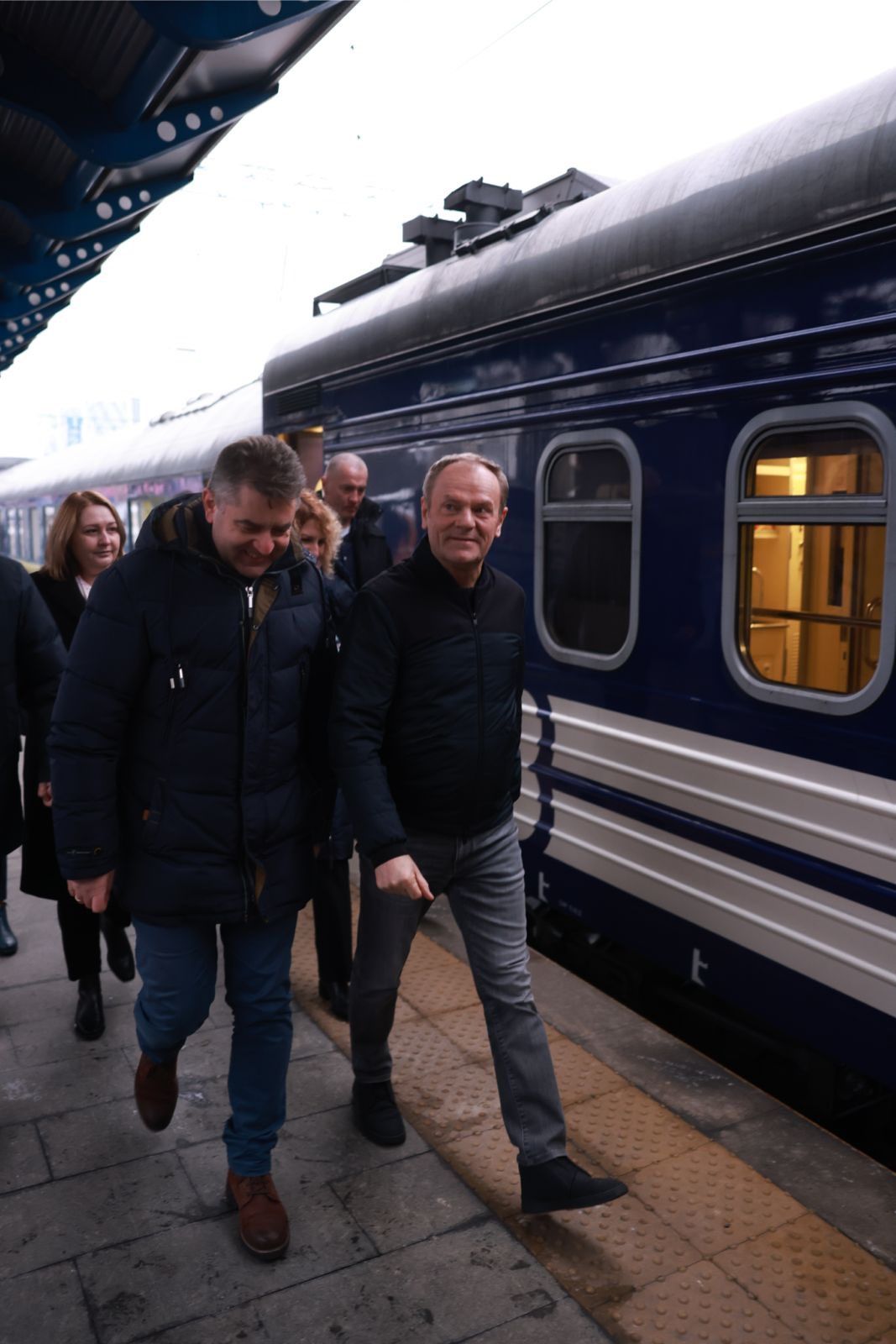 Туск уперше як премʼєр прибув до Києва з офіційним візитом