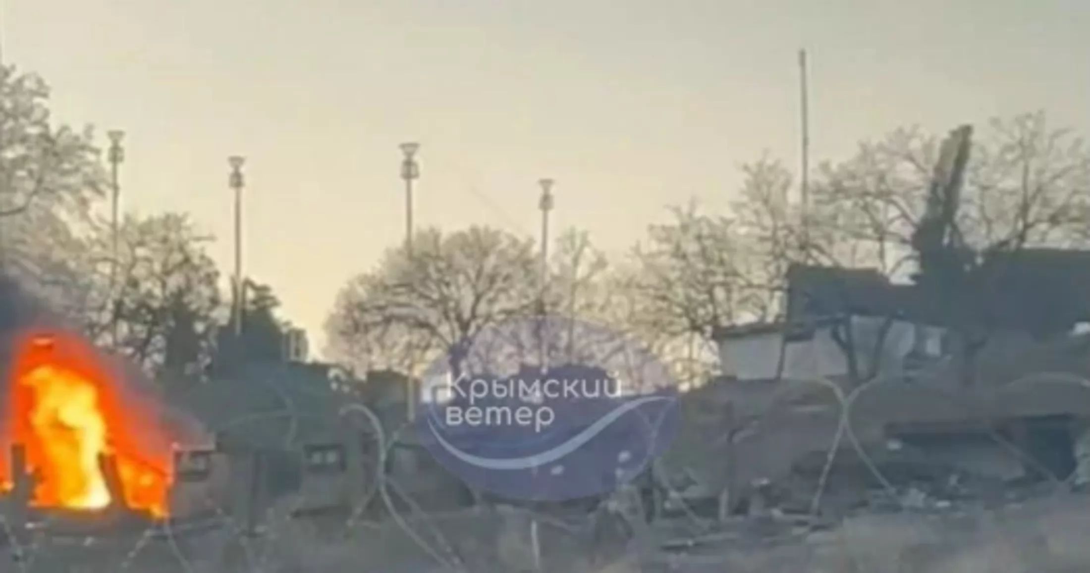 На аеродромі «Бельбек» у Криму вразили щонайменше три російські літаки