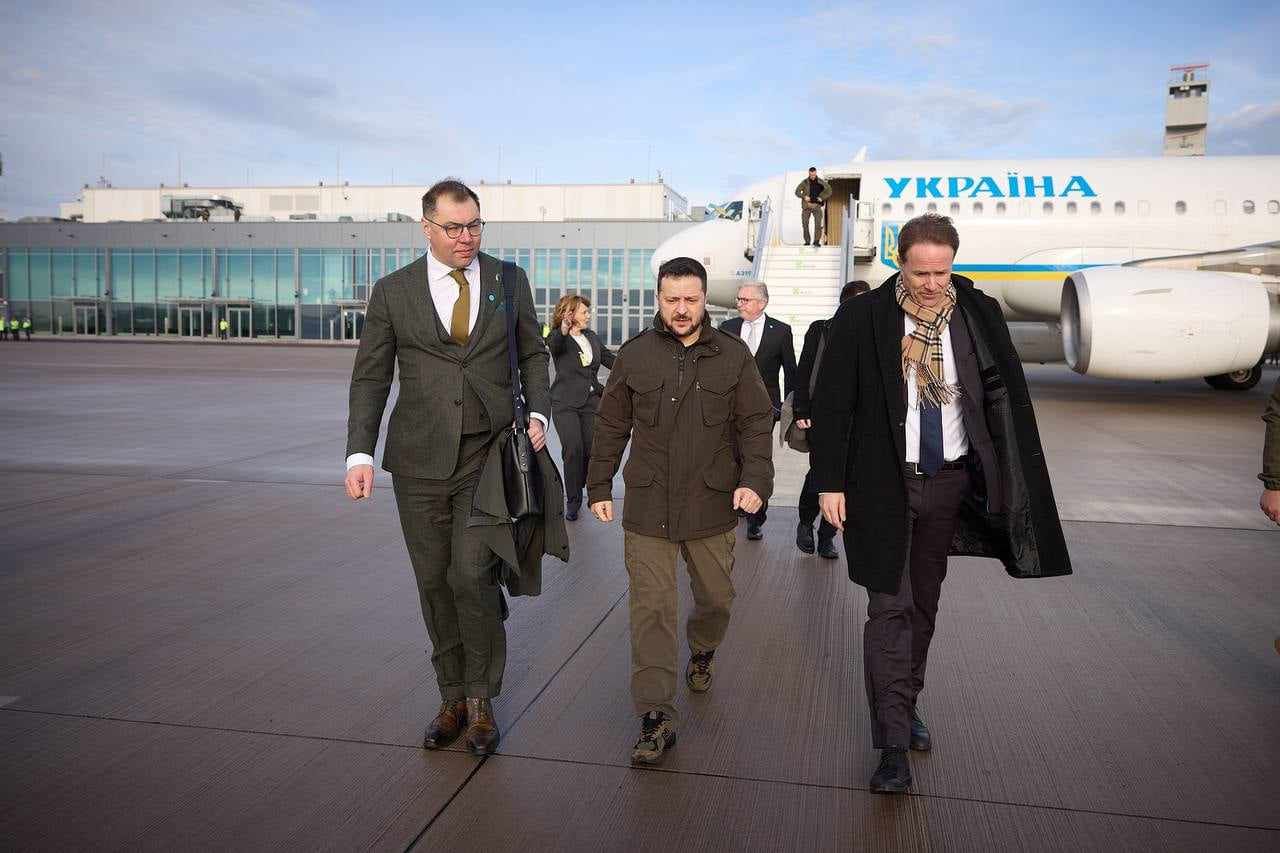 Зеленський розпочав візит до Німеччини