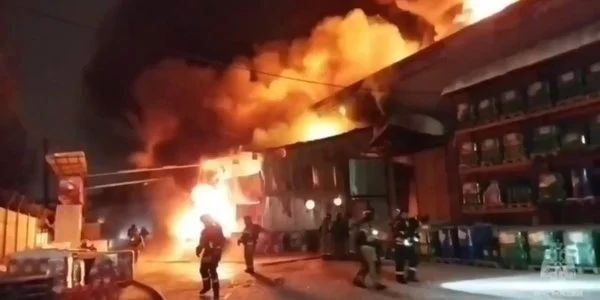 В російському Іжевську горів цех з виробництва БПЛА
