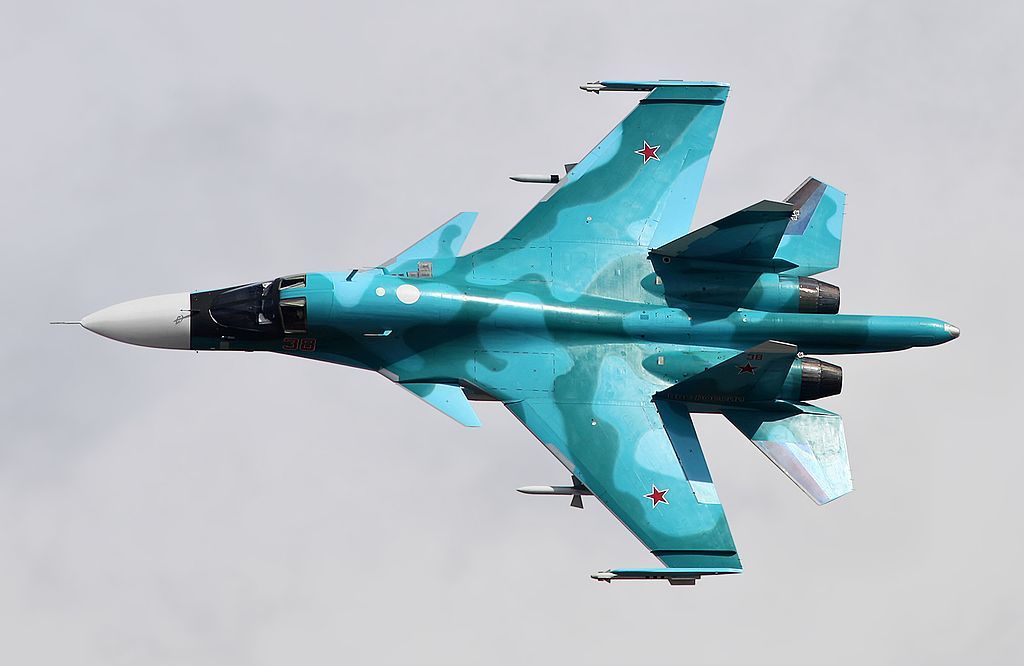 Повітряні сили збили Су-34, це вже 11-й знищений російський літак у лютому.