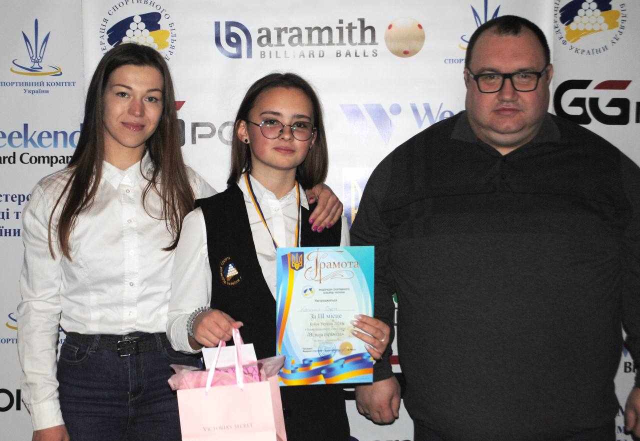 Власна більярдна і дихання, як у снайпера: школярка з Решетилівки вражає успіхами у грі аристократів