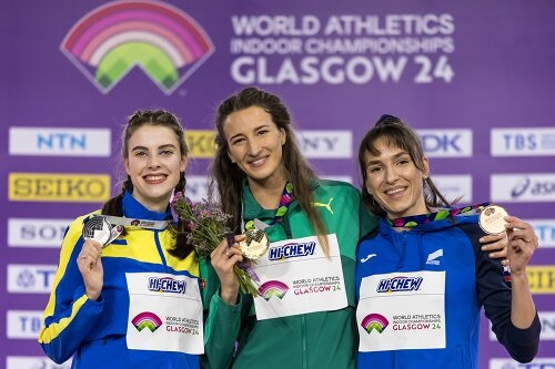 Медальні старти: на чемпіонаті світу в приміщенні Ярослава Магучіх здобула «срібло» в стрибках у висоту