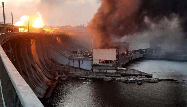 ДніпроГЕС не виробляє електроенергію після теракту: втрачено 20% потужностей