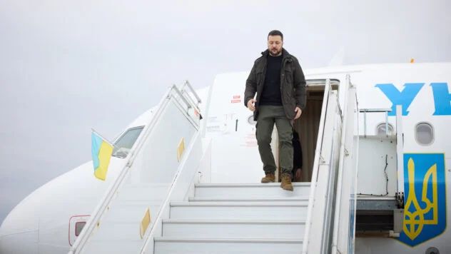 Зеленський прибув на саміт Тримор'я до Литви