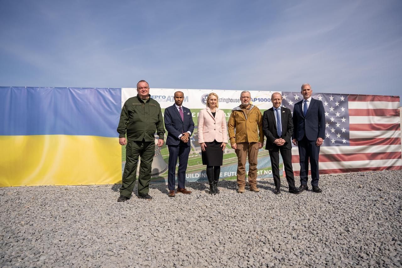 На Хмельницькій АЕС стартувало будівництво енергоблоків за технологією США