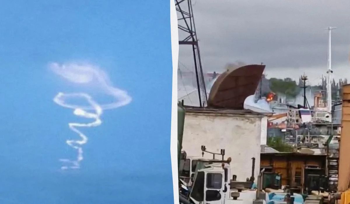 У Севастополі ударом пошкоджено судно-рятувальник підводних човнів «Комуна»