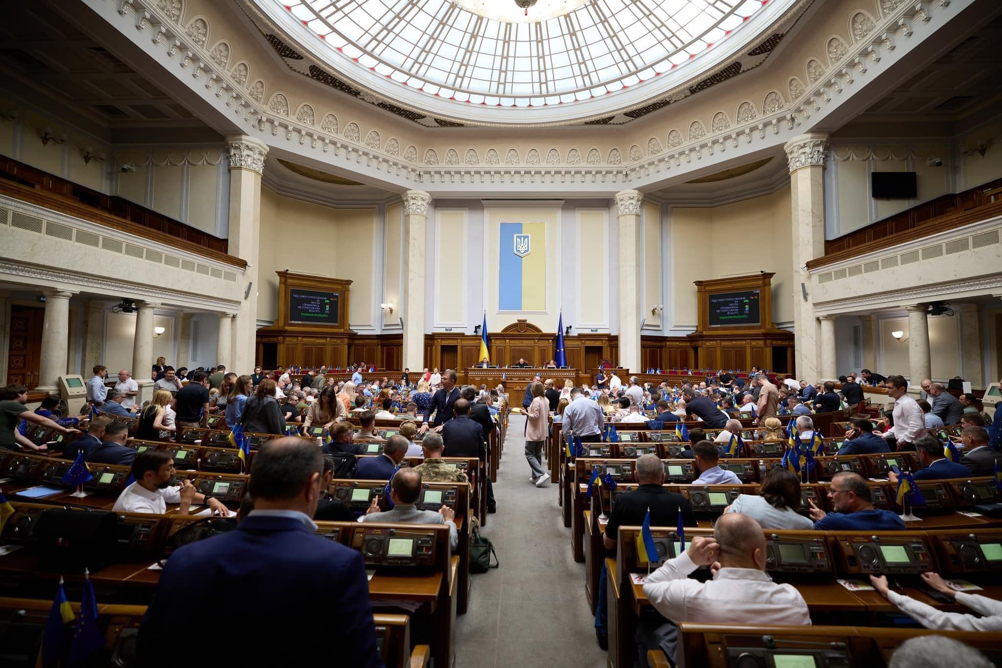 За рішення зняти з розгляду питання Військової поліції проголосували 278 нардепів.