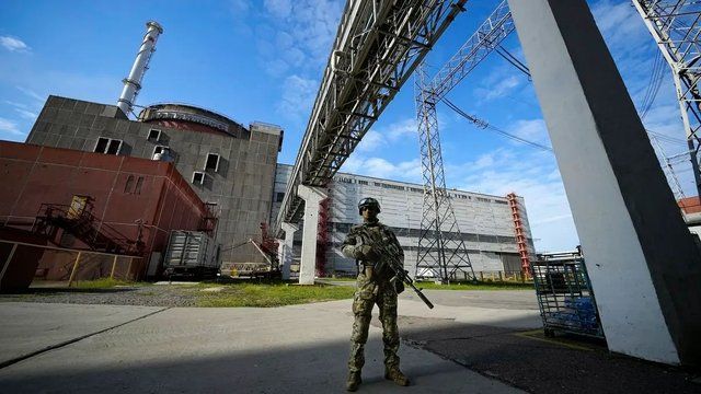 Станцію зовнішнього радіаційного моніторингу зруйнували поблизу ЗАЕС