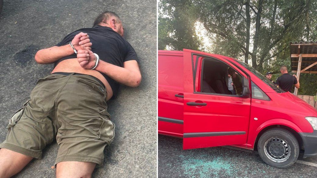На Закарпатті водій буса поранив прикордонника ножем