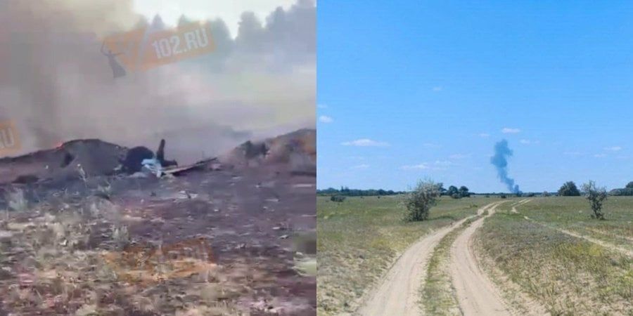 Під Волгоградом розбився російський винищувач Су-34