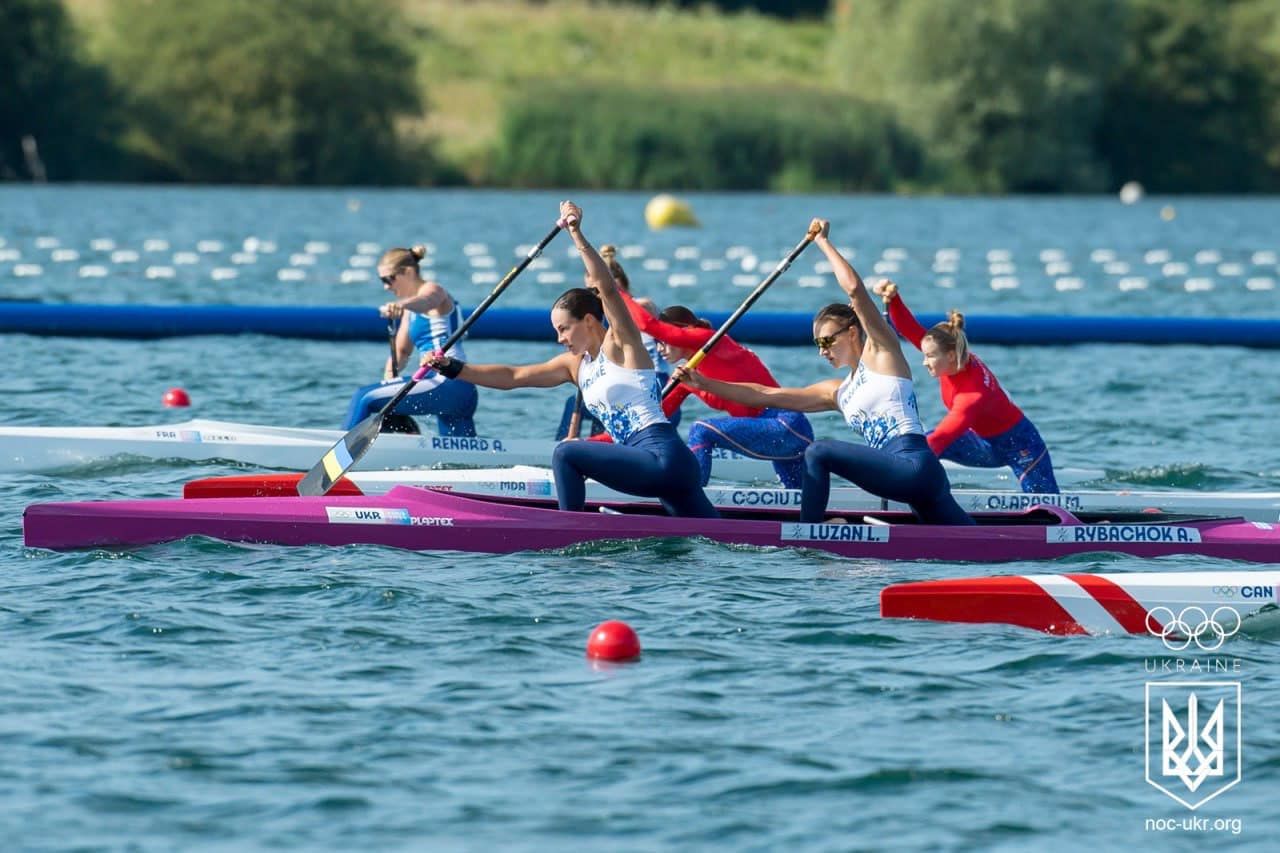Українки Лузан і Рибачок вибороли «срібло» Олімпіади у веслуванні в каное